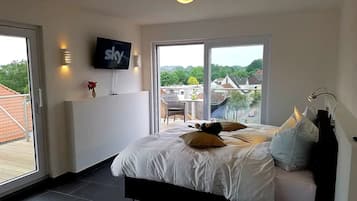 Premium-Suite, 1 Schlafzimmer, Mikrowelle, Stadtblick (Nord)