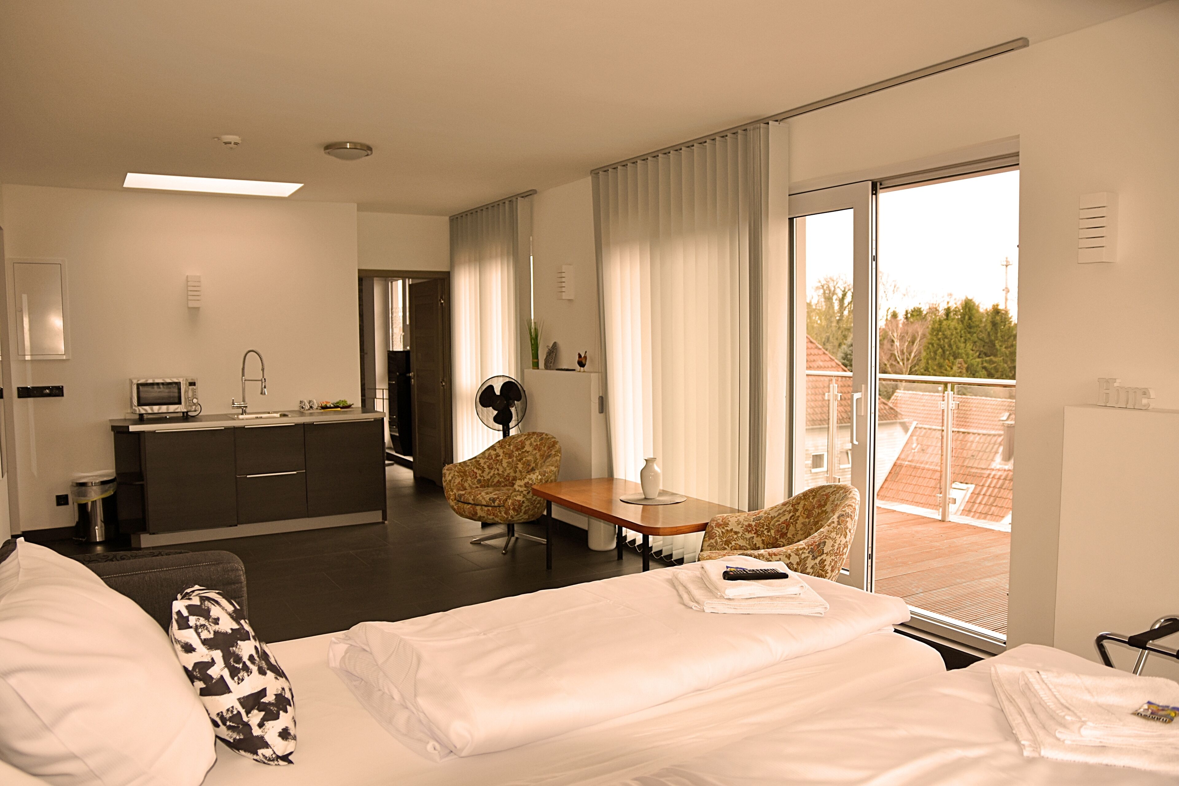 尊榮套房, 1 間 臥室, 微波爐, 城市景觀 (Nord) | 客房景觀