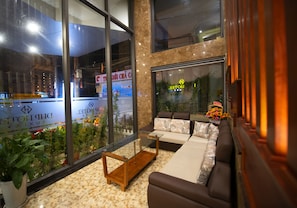 Lobby sitting area