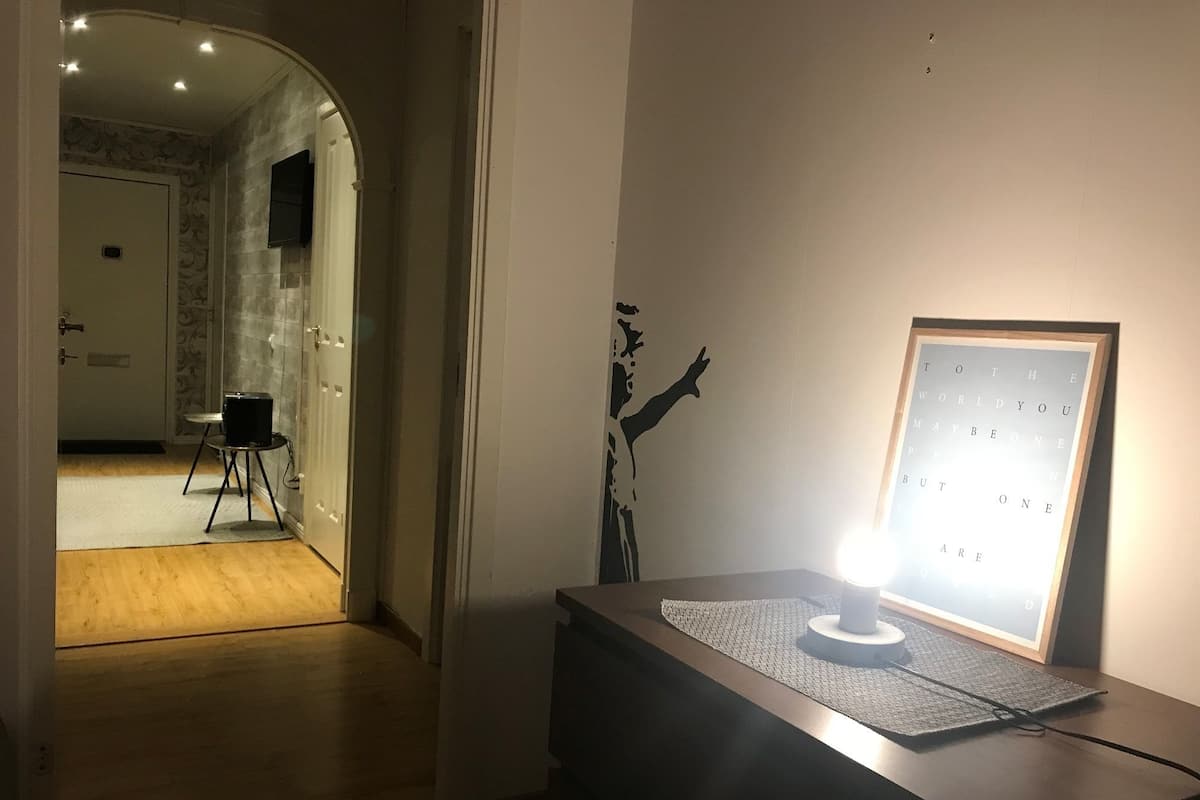 Double Room, City View (Small) | Premium bedding, desk, free WiFi, bed sheets
