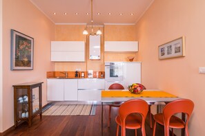 Apartment, 2 Bedrooms, Sea View | Private kitchen | Fridge, oven, stovetop, dishwasher - Mouragia Luxury Seaview Suite by Konnect (Corfu)