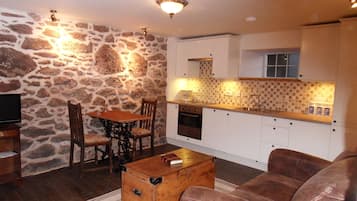 The Neuk | Living area | Flat-screen TV, DVD player