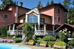 Façade de l’hébergement