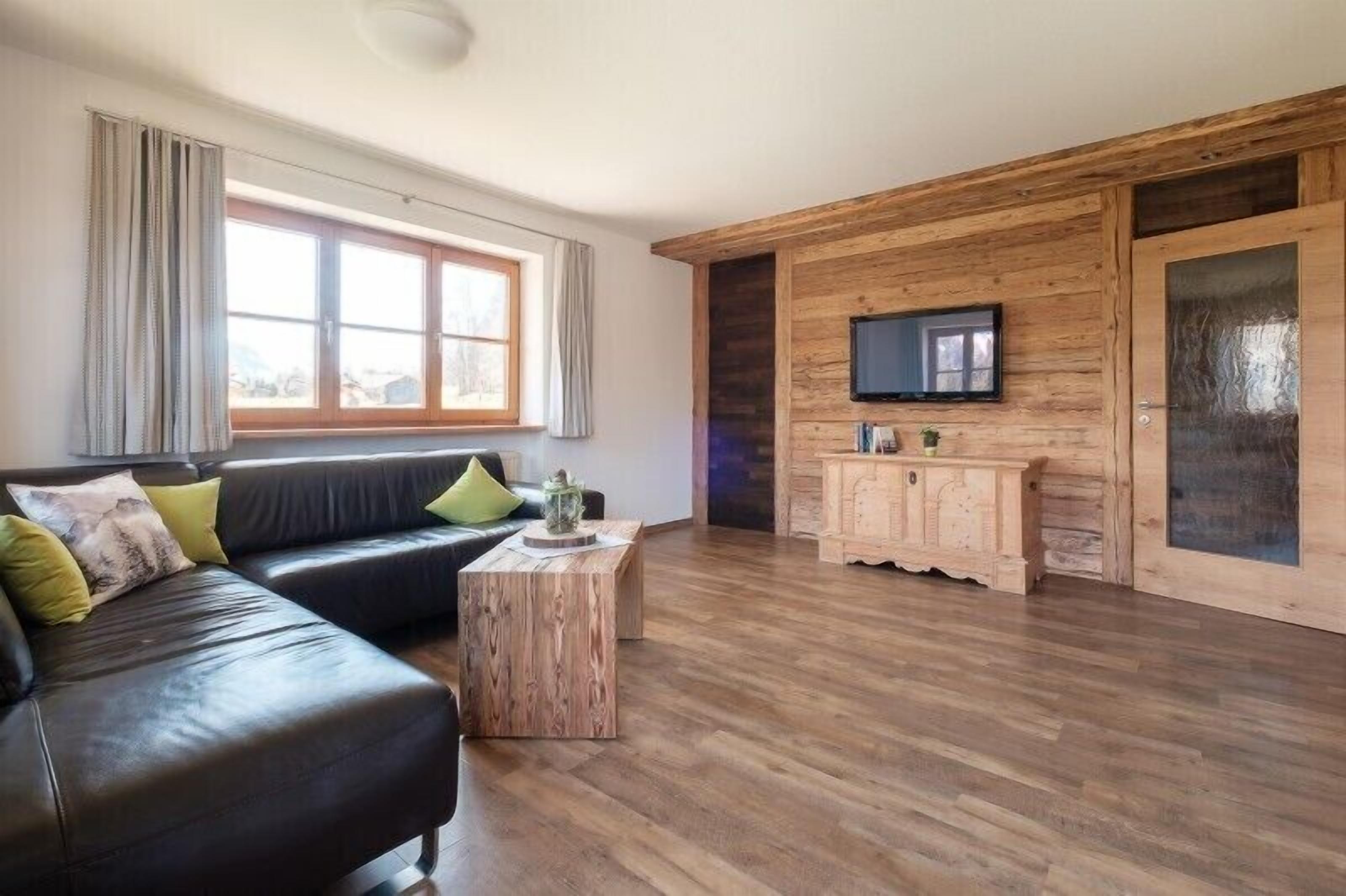 Apartment, 3 Bedrooms (Kühgund) | Living area | Flat-screen TV