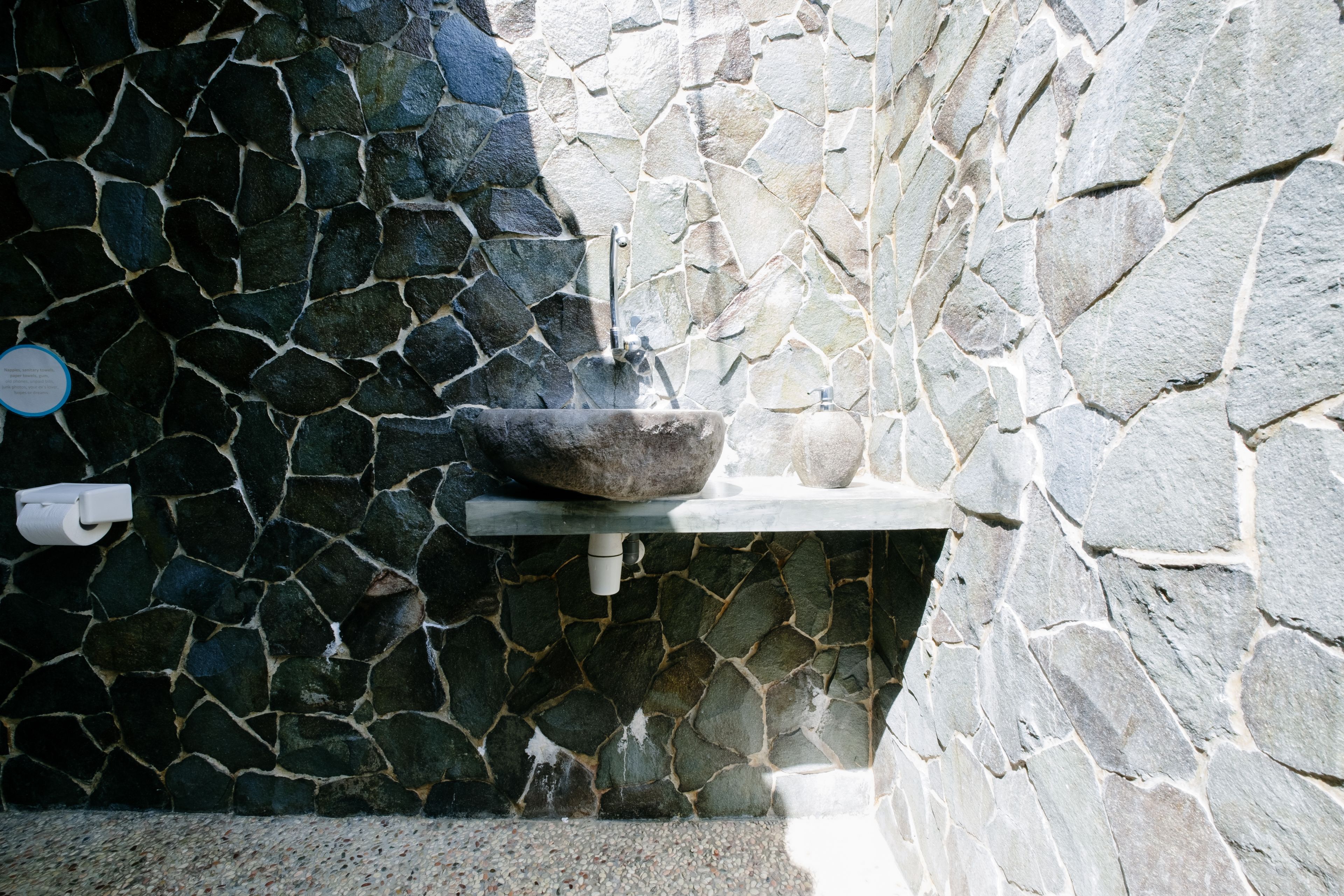 Lavabo en el baño
