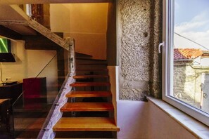 Apartamento luxo (Mercador) | Área de estar | Smart TV, Netflix