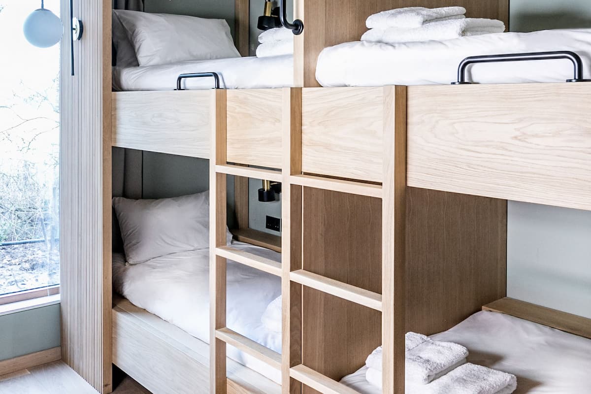 Family Quadruple Room | Egyptian cotton sheets, premium bedding, memory foam beds, desk