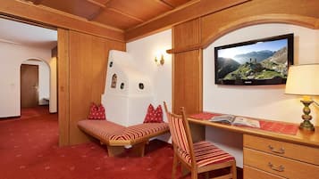 Apartamento, 1 habitación, balcón | 1 dormitorio, caja fuerte, cortinas opacas y wifi gratis