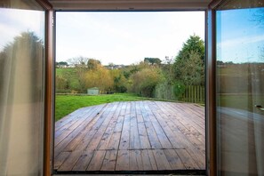 Uitzicht vanuit accommodatie