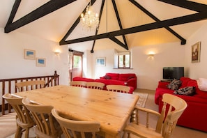 Living area - Mill House at Goonwinnow (Newquay)