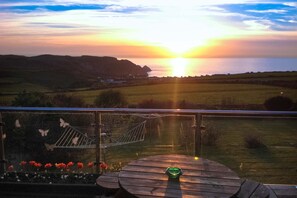 Balcony view - Reevescott Retreat (Tintagel)