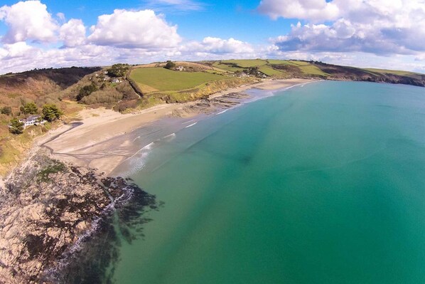 Uitzicht op het meer