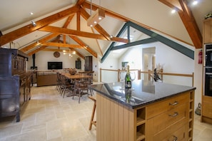 Spiseområde på rommet