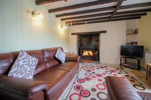 Fireplace - Rock Cottage (St Austell)