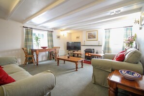 Fireplace - Rose Cottage, Lamellen Estate (Bodmin)