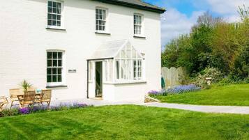 Majoituspaikan julkisivu