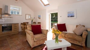 Living area - The Pottery (Penzance)