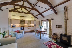 Fireplace - The Granary at Trevadlock Manor (Launceston)