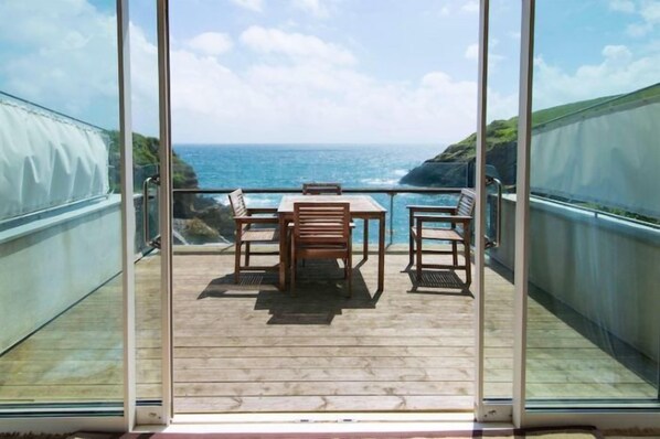 Balcony - The Portloe Boathouse (Truro)