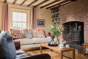 Fireplace - Trevigue Cottage (Bude)