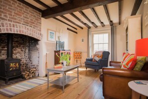 Fireplace - Trevigue Cottage (Bude)