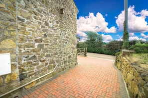 Entrada de la propiedad