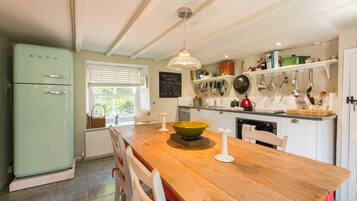 Spiseområde på rommet