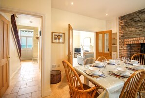 Spiseområde på rommet