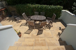 Outdoor dining - Coppers (Truro)