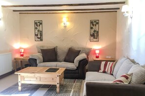 Living area - Fistral Cottage (Truro)