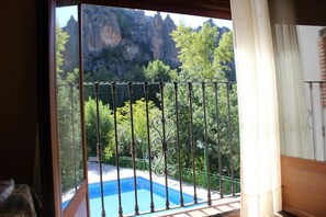 Comfort Triple Room, Multiple Beds, Non Smoking, Mountain View | View from room - Hostal Spa Venta Ticiano (Santiago-Pontones)