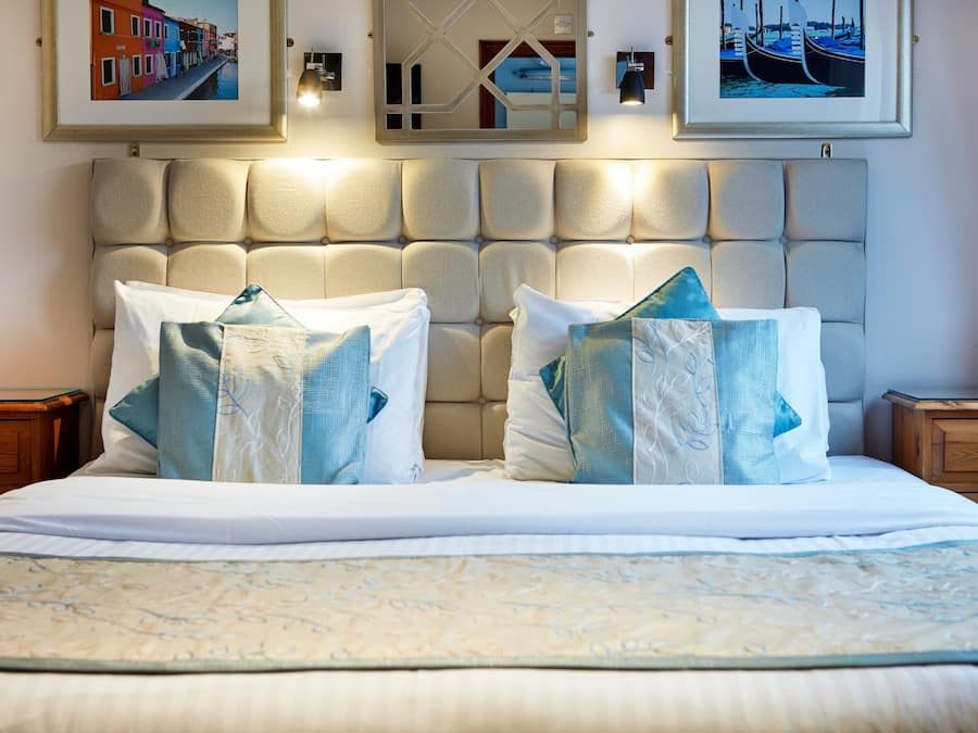 Literie de qualité supérieure, décoration personnalisée