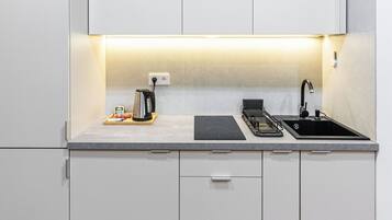 1 habitación y ropa de cama de alta calidad