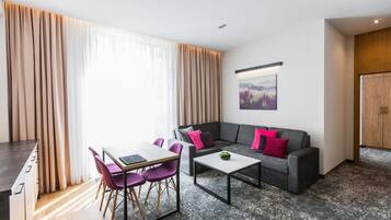 1 habitación y ropa de cama de alta calidad