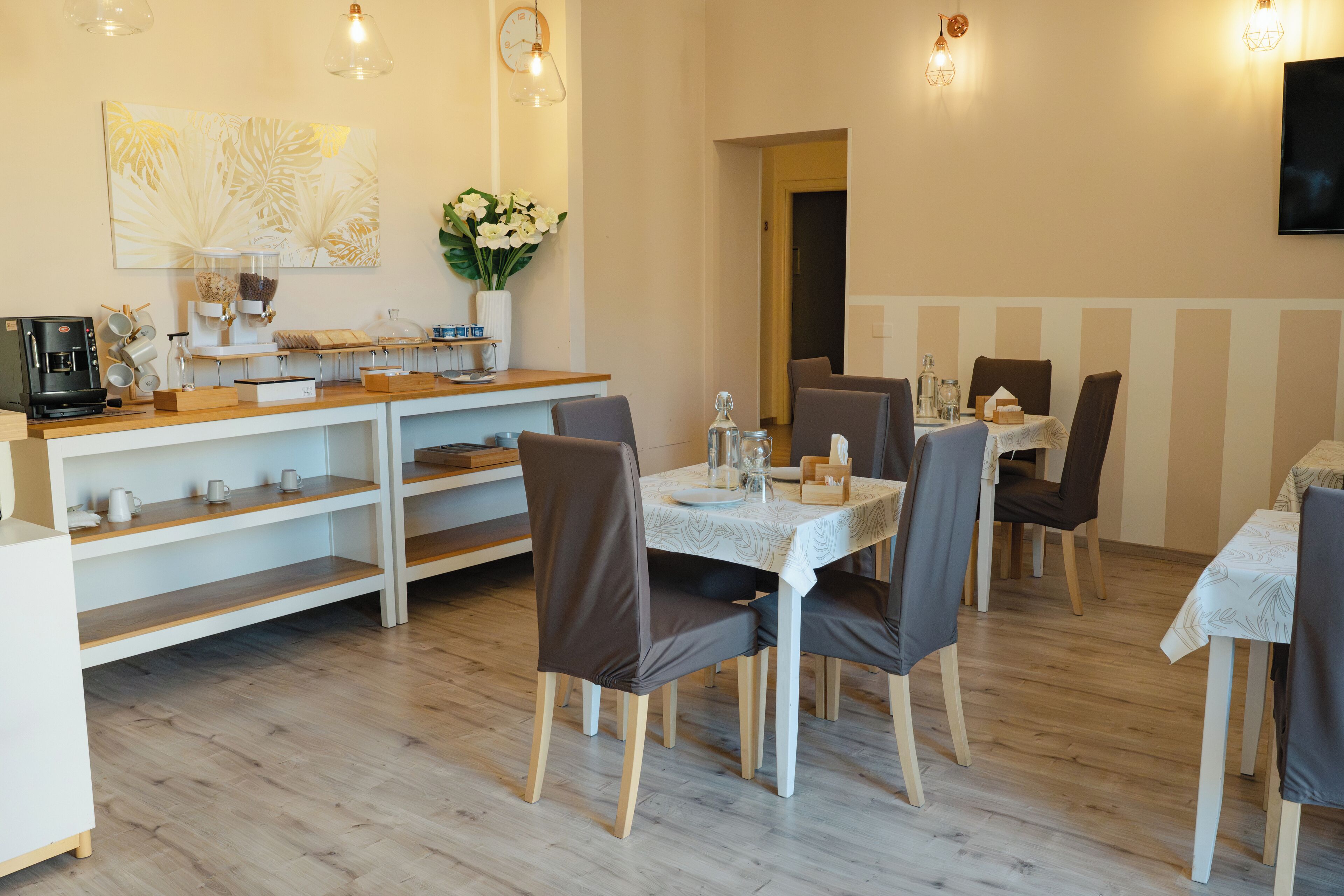 Frokostbuffé er inkludert hver dag