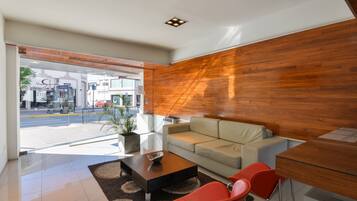 Sala de estar en el lobby