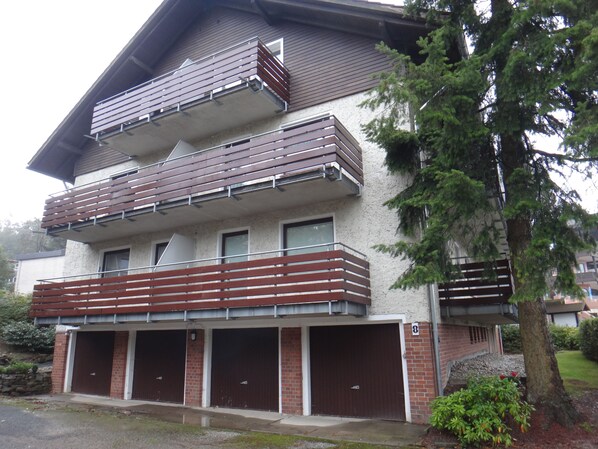 Fassade der Unterkunft