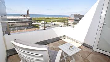 Deluxe-Einzelzimmer, Balkon, Meerblick | Ausblick vom Zimmer