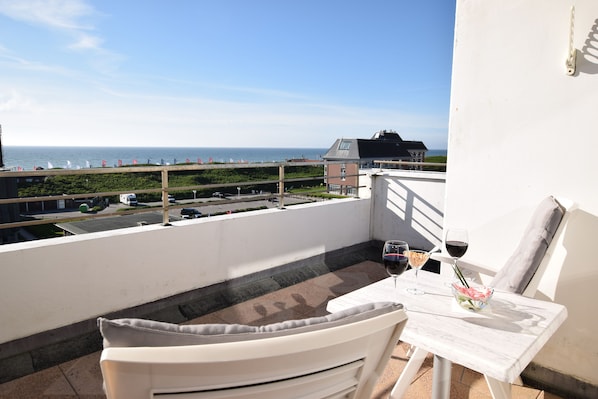 Chambre Double, terrasse, vue mer | Vue de la chambre