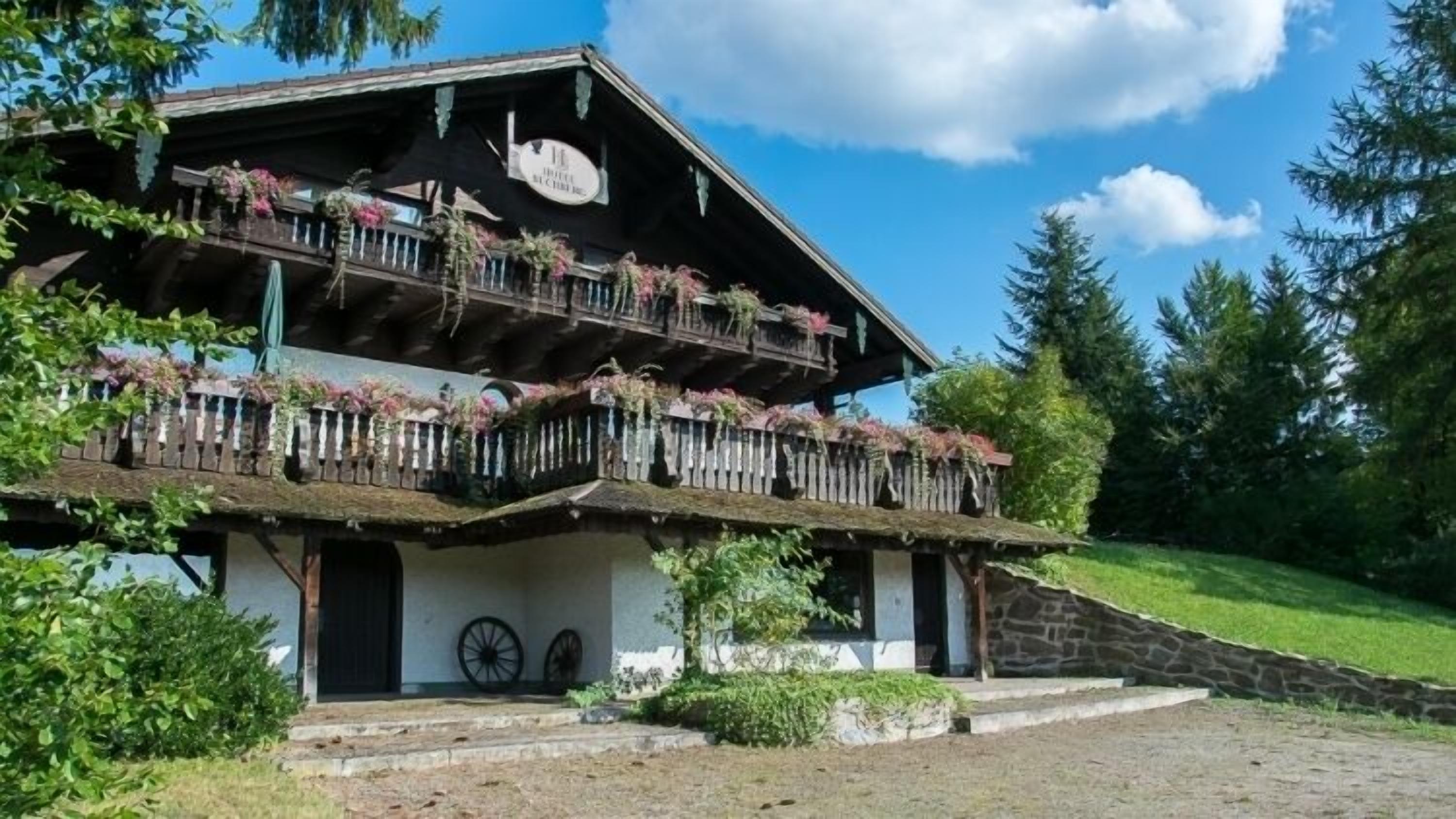 Façade de l’hébergement