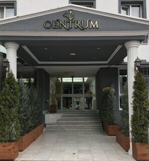 Fassade der Unterkunft