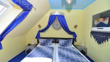 Habitació doble | Decoració individual, mobiliari individual i escriptori