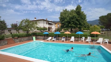 Seasonal outdoor pool