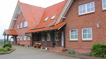 Fassade der Unterkunft