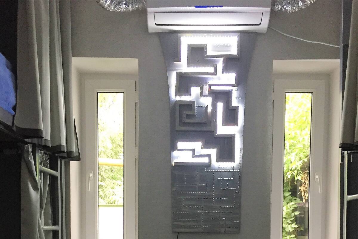 共用宿舍, 僅限男士 (10 beds) | 房內夾萬、熨斗/熨衫板、免費 Wi-Fi、床單