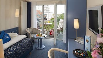 Standard Single Room | Hypo-allergenic bedding, down duvets, free minibar, in-room safe