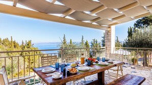 Villa, 2 Bedrooms, Private Pool | Terrace/patio - Villas Muscallas by Konnect, 200m from the Beach. (Paxos)