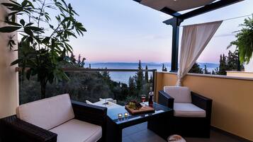Villa, 2 camere da letto, piscina privata | Terrazza/patio