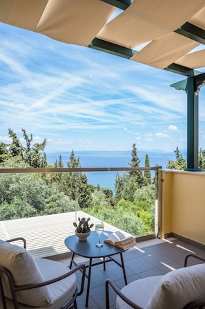 Villa, 2 slaapkamers, privézwembad | Terras
