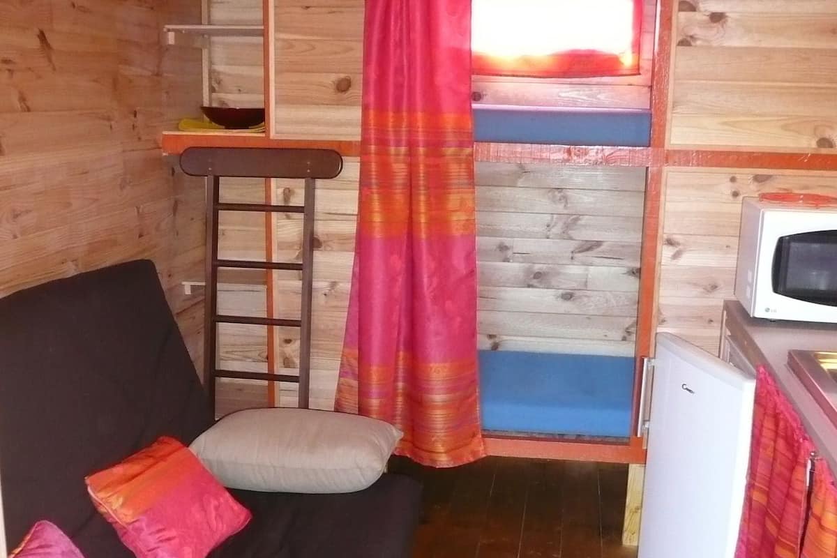 Cabaña (Roulotte) | Área de sala de estar